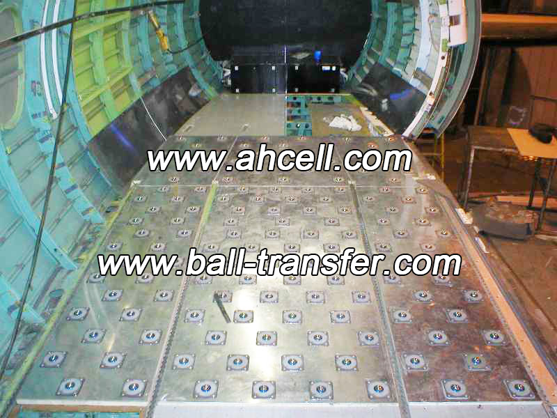 Ball transfer unit used for AirCraft Plane Deck Floor